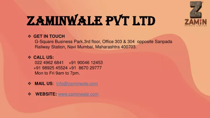 z zaminwale aminwale pvt ltd