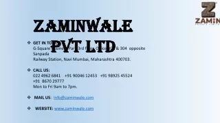 plot for sale in navi mumbai ZAMINWALE