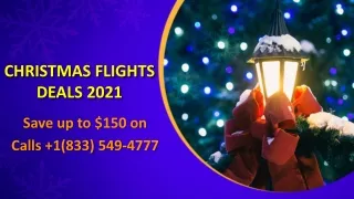 Cheap Flight Deals for Christmas Day 2021 - Save up to $150