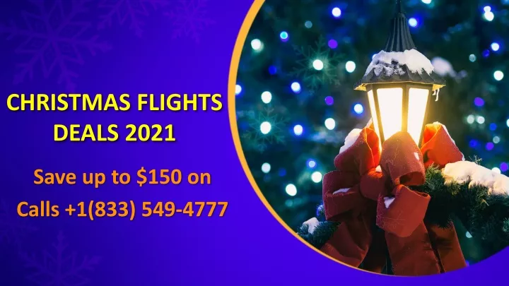 christmas flights deals 2021