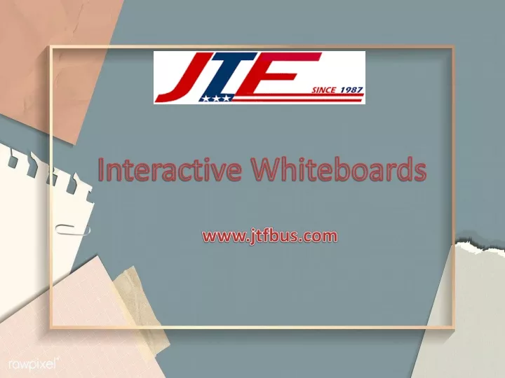 interactive whiteboards