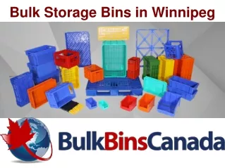 Bulk Storage Bins in Winnipeg