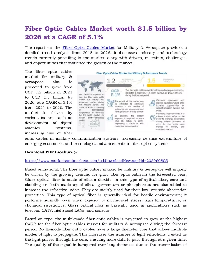 fiber optic cables market worth 1 5 billion