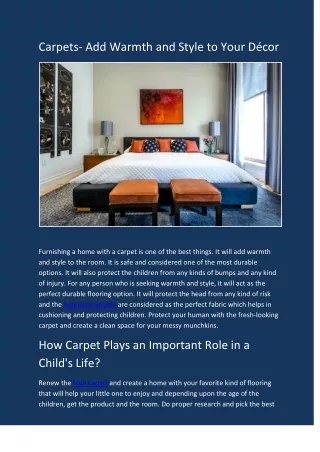 carpets add warmth and style to your d cor