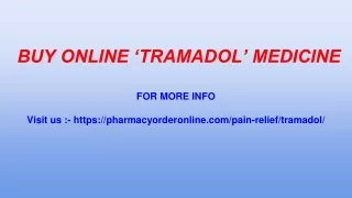 buy online tramadol medicine