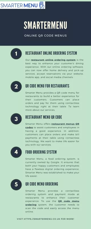 QR Code Ordering