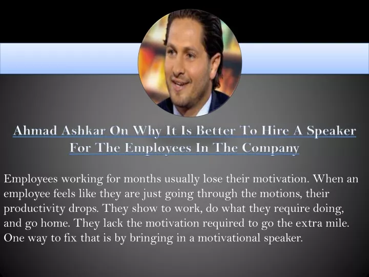 ahmad ashkar on why it is better to hire