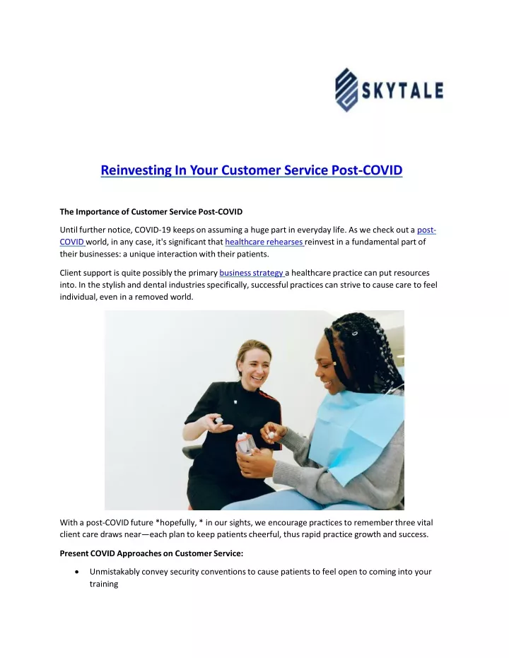 reinvesting in your customer service post covid