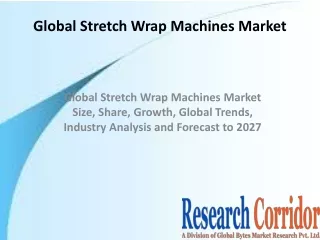 global stretch wrap machines market