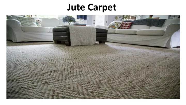 j ute carpet