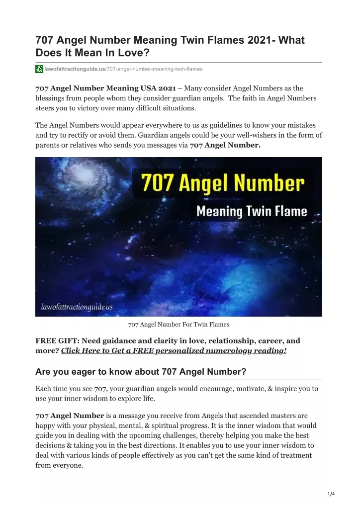 707 angel number meaning twin flames 2021 what