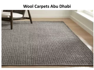 wool carpets abu dhabi