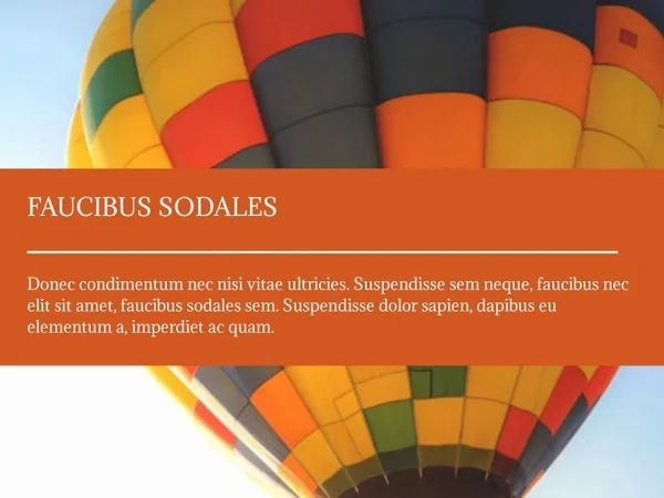 faucibus sodales
