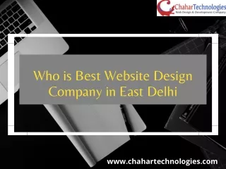 Who is Best Website Design Company in East Delhi