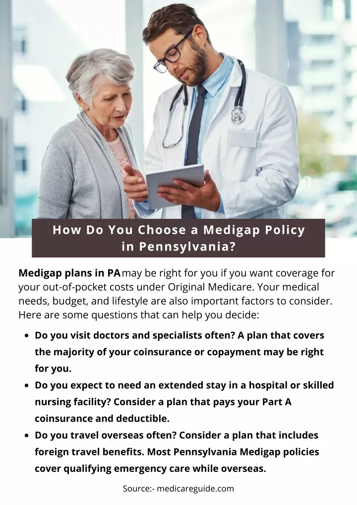 PPT - How Do You Choose A Medigap Policy In Pennsylvania? PowerPoint ...