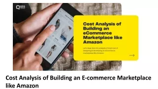 cost analysis of building an e commerce