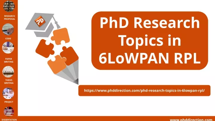 phd research topics in 6lowpan rpl