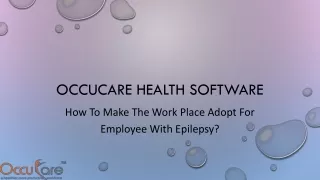 occucare health software