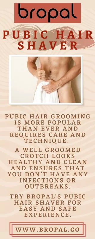 Pubic Hair Shaver