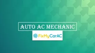 Auto AC Mechanic