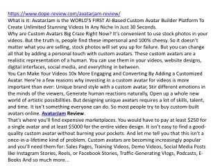 https www dope review com avatarjam review what