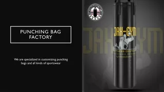 Get Fully Customizable Punching Bags and Sportswear Now