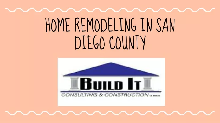 home remodeling in san diego county