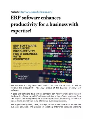 project http www swadeshsoftwares com