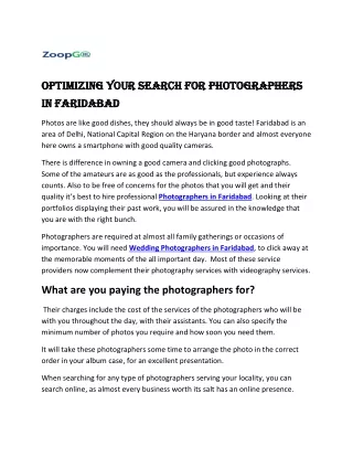 Optimizing your search for Photographers in Faridabad-converted
