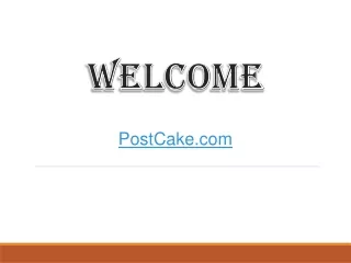 welcome