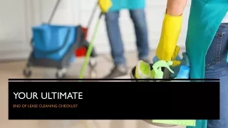 Your Ultimate End of Lease Cleaning Checklist