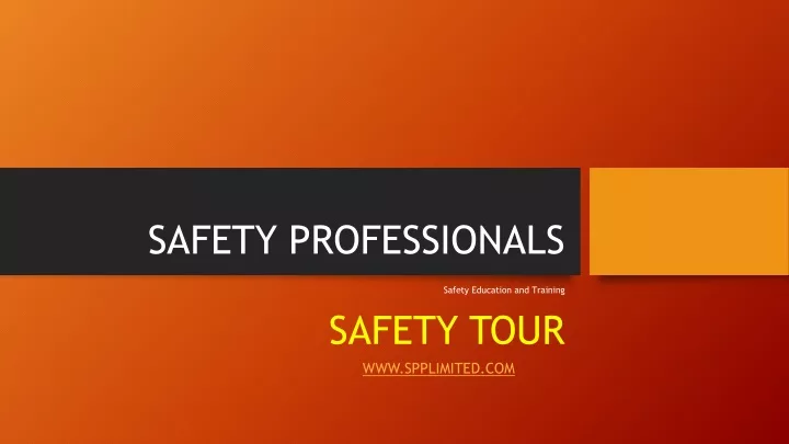 safety professionals