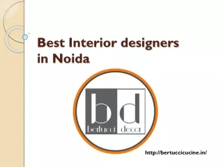 Best Interior designers in Noida -bertuccidecor