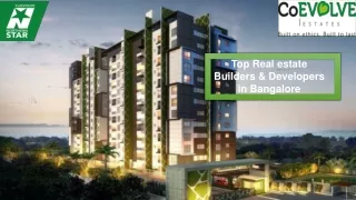Top Real estate Builders & Developers in Bangalore -CoEvolve Group