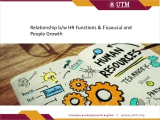 relationship b w hr functions financial