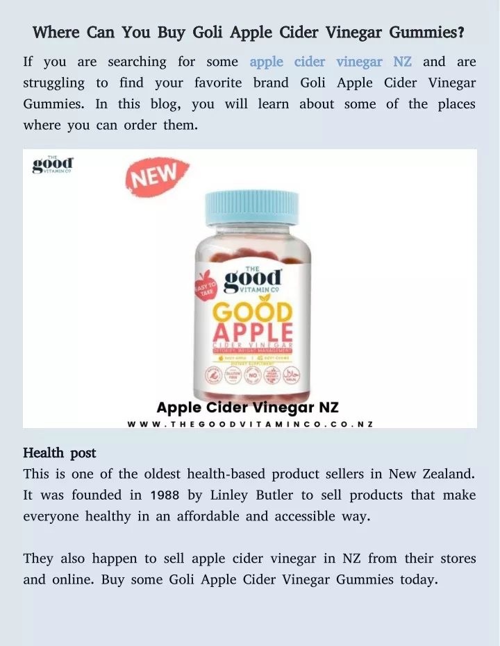 where can you buy goli apple cider vinegar