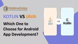 Kotlin VS Java: Which is an Ideal Choice For Android App Development