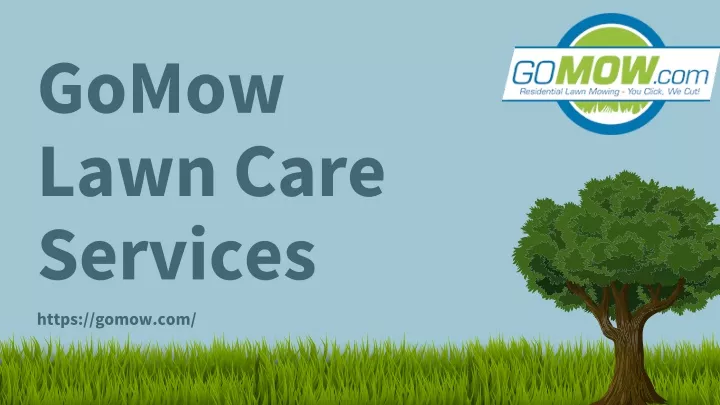 gomow lawn care services https gomow com