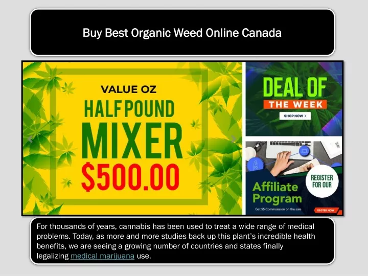 buy best organic weed online canada