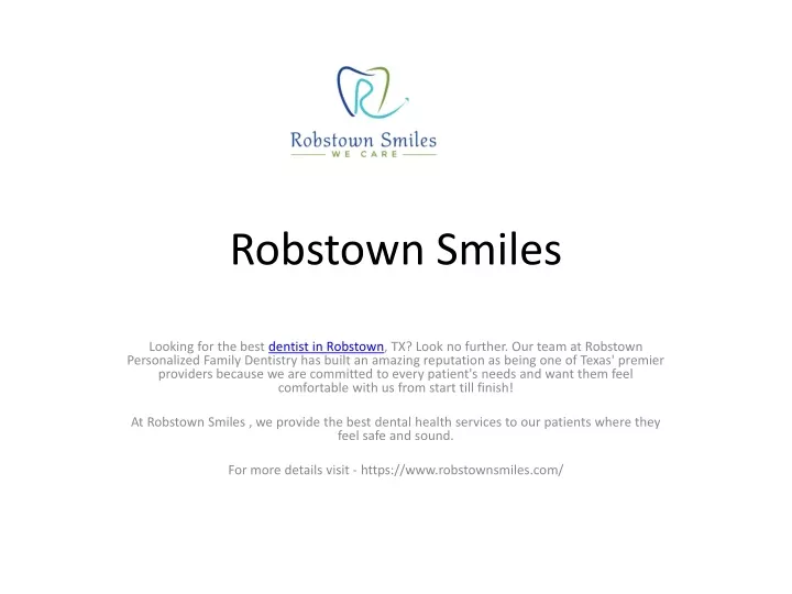 robstown smiles