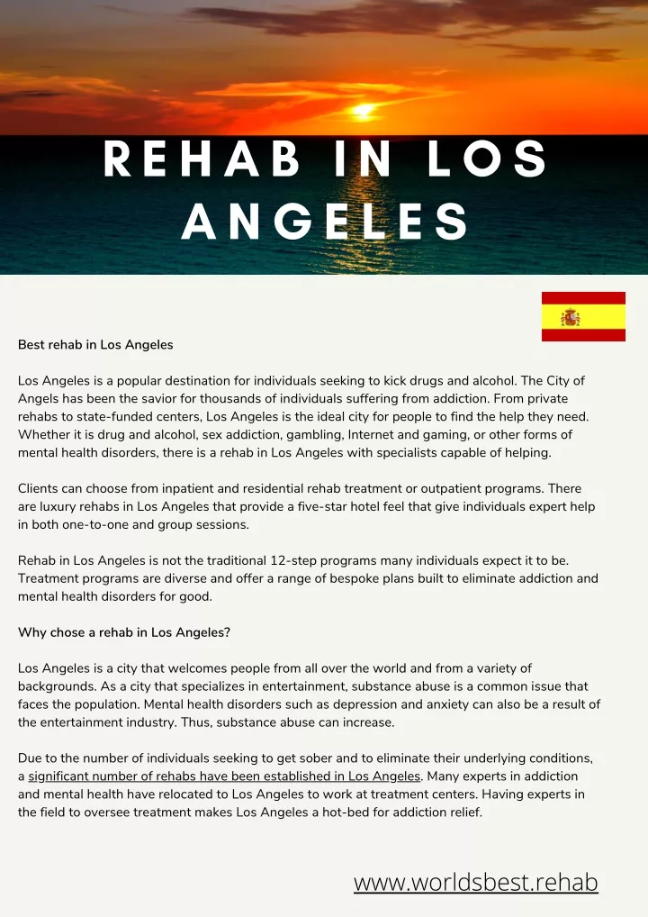 rehab in los angeles