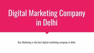 Digital Marketing Company in Delhi