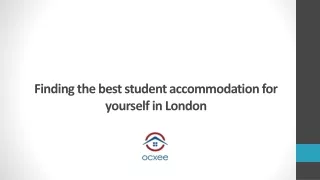 Finding the best student accommodation for yourself in London