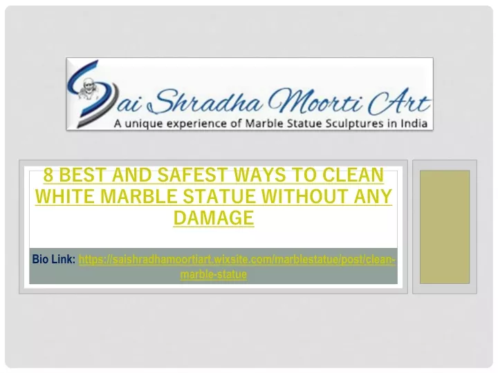 8 best and safest ways to clean white marble statue without any damage