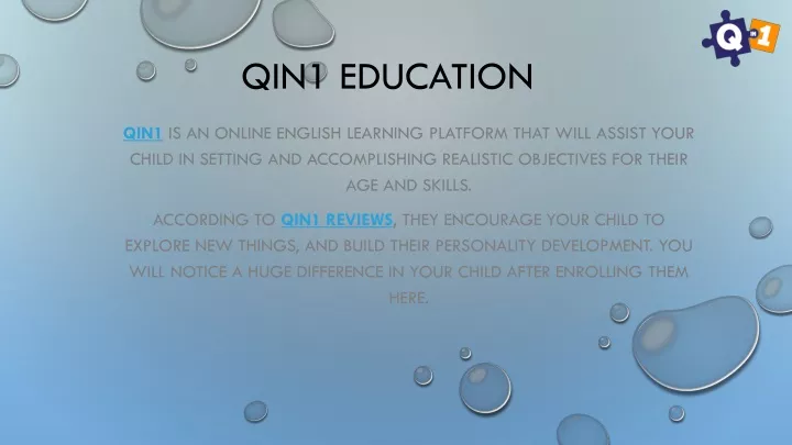 qin1 education