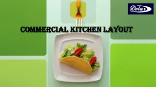 Commercial Kitchen Layout