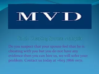 catch cheating spouse malaysia
