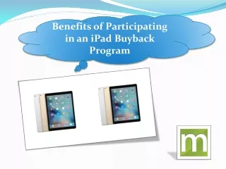 Benefits of Participating in an iPad Buyback Program