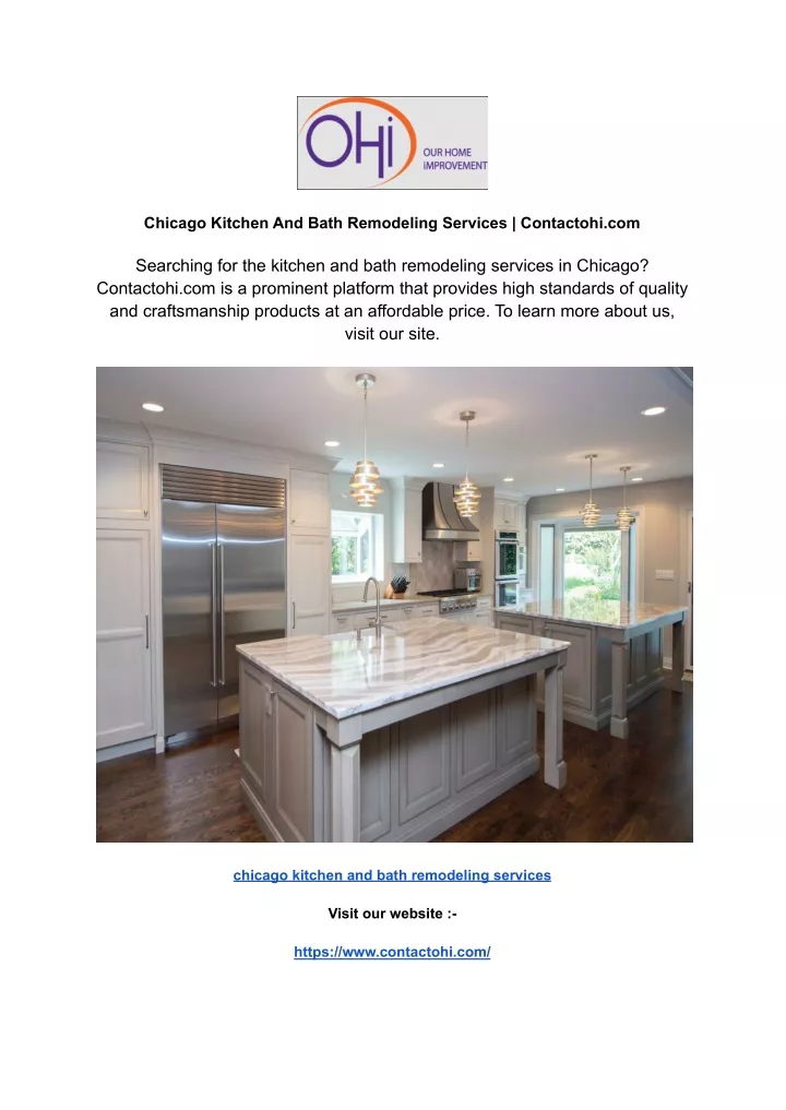 Chicago Kitchen And Bath Remodeling Services N 