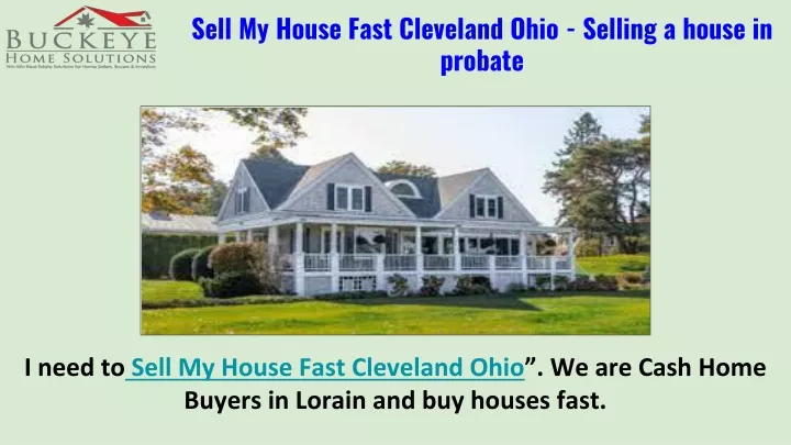 sell my house fast cleveland ohio selling a house